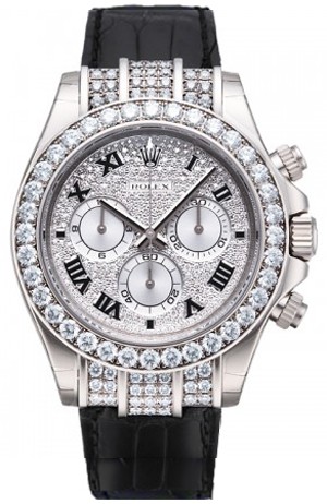 Rolex Cosmograph Daytona Orologio in oro bianco 116599