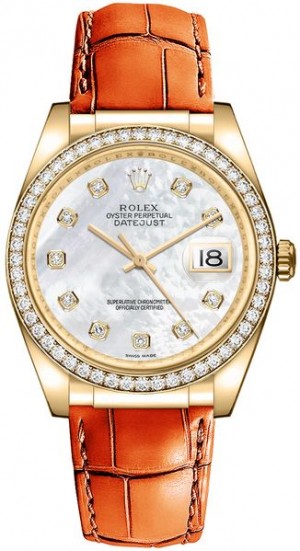 Rolex Datejust 36 Diamond Orologio da donna 116188