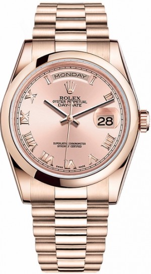 Rolex Day-Date 36 Orologio d'oro da uomo 118205