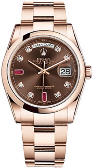 Rolex Day-Date 36 Orologio da uomo in oro 118205