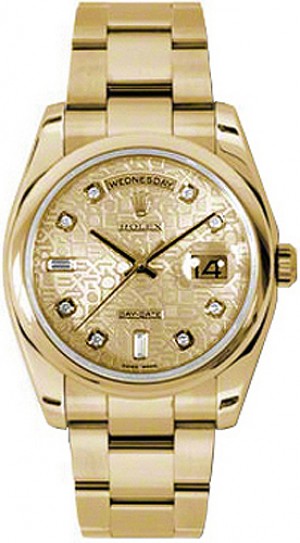Rolex Day-Date 36 Oyster Bracciale Oyster Bracciale in oro giallo 118208