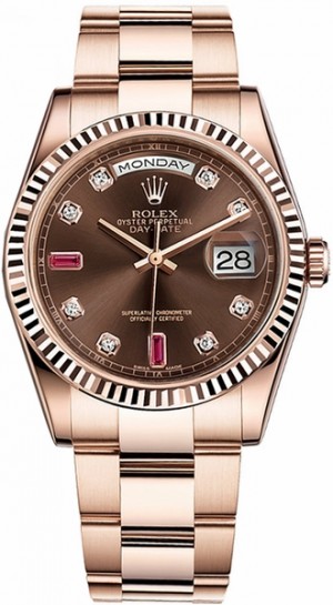 Rolex Day-Date 36 Oyster Bracciale Oyster Orologio d'oro 118235