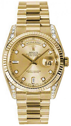 Rolex Day-Date 36 Orologio d'oro 118338