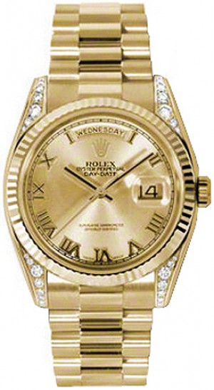 Rolex Day-Date 36 Orologio d'oro giallo 118338