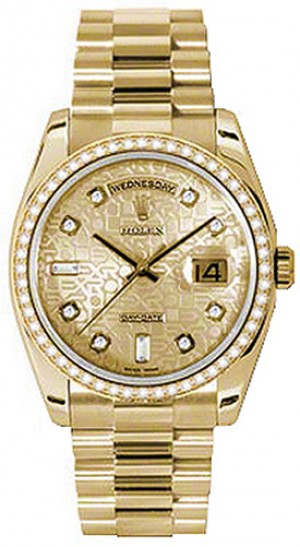 Rolex Day-Date 36 Orologio automatico da uomo di lusso 118348