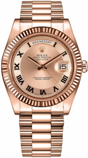 Rolex Day-Date 41 President Bracciale Uomo Bracciale Oro Orologio 218235