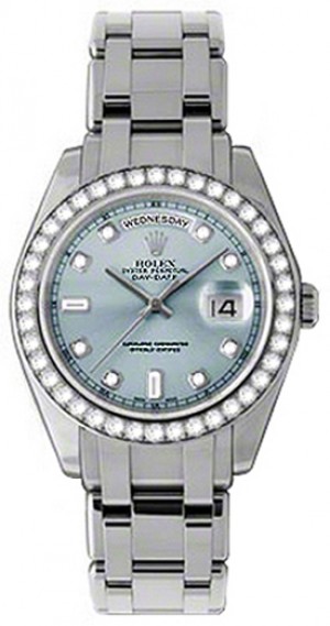 Rolex Day-Date Special Edition Platinum Orologio da uomo 18946