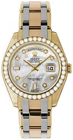 Orologio Rolex Day-Date Mother of Pearl Diamond Uomo 18948