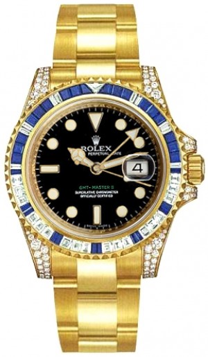 Rolex GMT-Master II Orologio da uomo in oro massiccio 116758