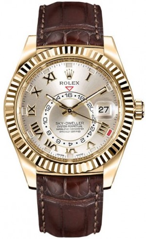 Rolex Sky-Dweller Orologio d'oro 326138