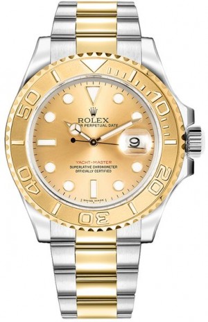 Rolex Yacht-Master 40 Orologio da uomo in oro e acciaio 16623