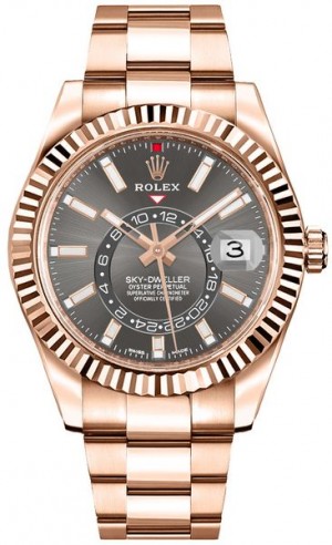 Rolex Sky-Dweller Everose Gold Orologio da uomo 326935