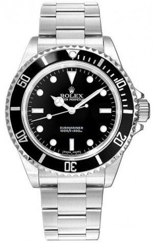 Rolex Submariner Black Dial Orologio da uomo 14060M