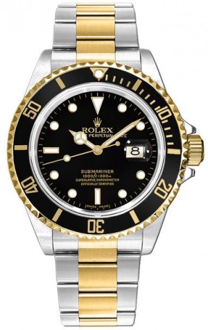 Rolex Submariner Date Two Tone Orologio da uomo 16613LN